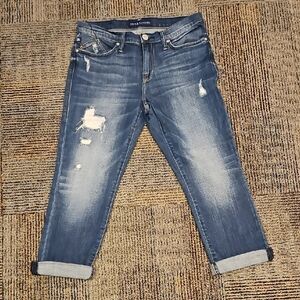 Distressed Rock & Republic Capris (Kendall) Size 8